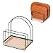 Produktbild WUSHUN Schneidebrett Topfdeckel Halter Rack | Schneidebrett Topfdeckel Halter Rack,Schneidebretthalter mit angemessenem Abstand, Partitionsaufbewahrung, Topfdeckelhalter mit abgerundeten Kanten