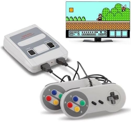 Mini Vídeo Game 620 Jogos Retrô Clássico Premium Mini Video Game Emulador com 02 Controles Nintendo