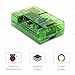 sb components Green Transparent Case for Raspberry Pi 2 Model B, Raspberry Pi 2 Model B Green Transparent Case/Box