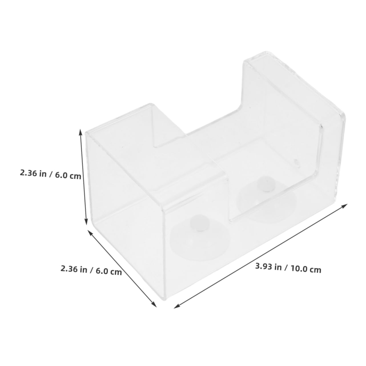 GALPADA Aquarium Kit with Cup Fish Food Holder for Scattering Food Dispenser Sinking Design for Clean Water Efficient Accurate