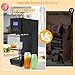 Automatic Can Sealing Machine, Electric Cup Sealer Machine 4-6 Seconds/Time Milk Tea Drink Bottle Sealer Beverage Seal Machine with LED Display Intelligent Panel for Cafes Bars Beverage Stores