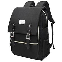 Waterproof & Breathable Fabric - The laptop backpack of us is made of premium waterproof material, durable and sturdy, This laptop bag back and straps are design with foam mesh pad, breathable and comfortable can reduce the pressure on your shoulders...