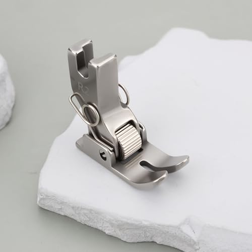 2 piezas pie prensatelas rodillo para máquina de coser industrial miniatura 5