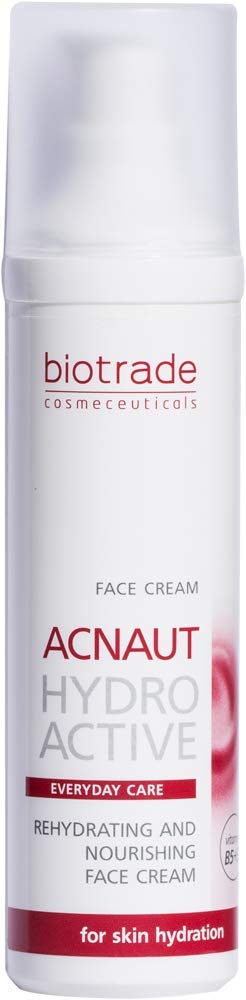 Acnaut 3 Steps Skin Care Set For Blemished Oily Skin, Includes Lotion, Jabón de lavado facial y crema hidroactiva a la humedad