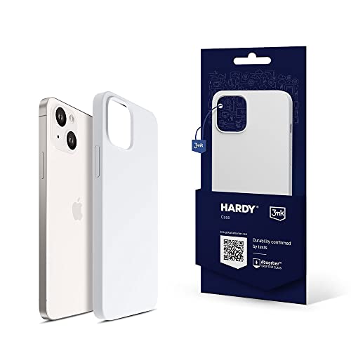 3MK Silicone MagCase Coque avec MagSafe pour Apple iPhone 14 Plus, Étui en Silicone Premium avec Microfibre, Protection Military Grade, Hydrophobe, Antidérapant, Housse Antichoc