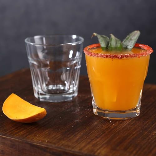 Image of Smartserve Marocco Whiskey Glass Set 230ml Set of 6 Tumblers for Scotch, Bourbon & Cocktails Timeless Elegance for Home Bars, Lounges