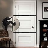 Door Security Bar-（2 Pack） Door Barricade Security Bar- Burglar Bar That Improves Home Security by reinforcing Doors, deterring Small Children from Going Out, preventing Burglaries（Door 30-40in）