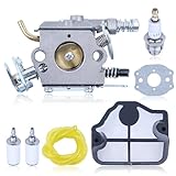 Kit de carburateur Gubeter, pour tronçonneuse Husqvarna 36 41 136 137 141 142, remplacer Oem pour 530071987 530019172 530035482, remplacer pour Zama C1Q W29E
