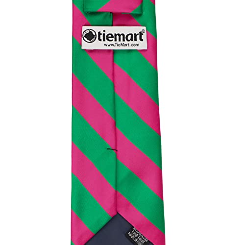 Image of tiemart Men's Striped Tie Standard Length