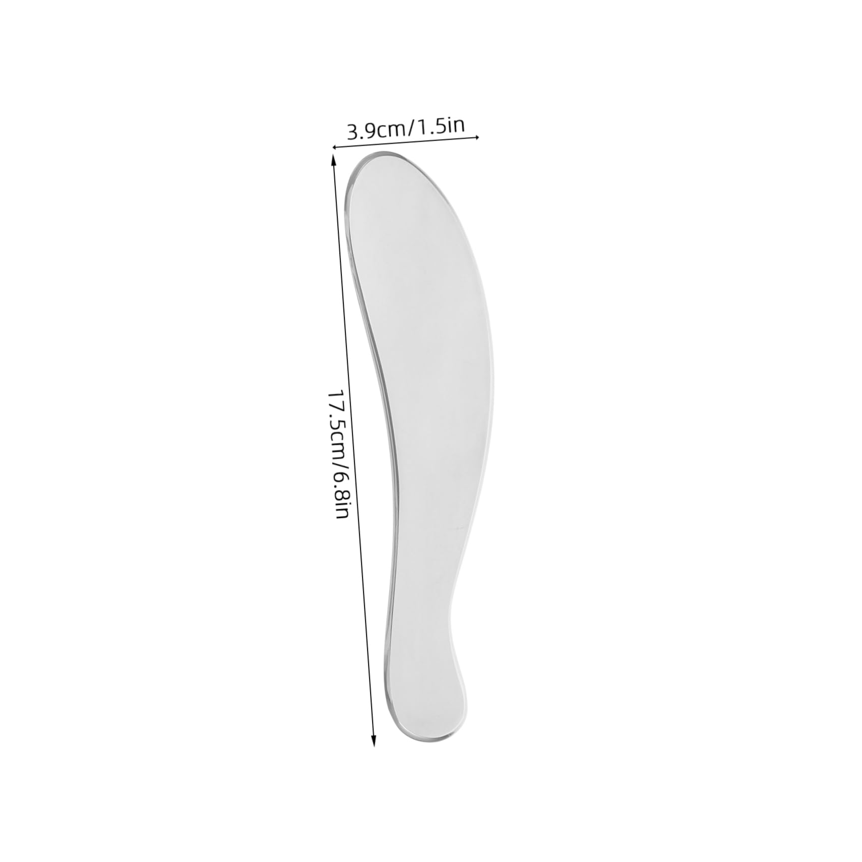 TOVINANNA 304 Stainless Steel Gua Sha Tool Handheld Muscle Massager Gua Sha Scraping Tool for Home Office Sp