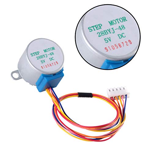 6 Pcs 28Byj-48 Uln2003 5V Stepper Motor + Uln2003 Driver Board #TOP2