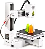 【Impression de précision】 : Cette petite imprimante 3D est équipée d'une buse entièrement métallique for une température d'impression stable et un risque d'erreurs réduit. Compatible avec les filaments PLA et TPU de 1,75 mm, elle offre une haute résolution de 0,05 mm dans un volume de 100 x 100 x 100 mm, for des détails nets et précis.