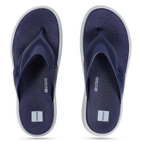 Image of OZZOH Flip-Flops For Men | Durable | Comfortable | Outdoor | Adventure | EVA Sole | PVC Strap | Long lasting | Men Slippers For Daily Use