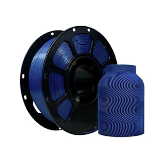 iBOSS PLA Plus 3Dプリンターフィラメント、きれいに巻かれた3DプリンティングPLA+フィラメント 1.75mm 寸法精度+/- 0.02mm、1kgスプール (2.2ポンド)、ロイヤルブルー。
