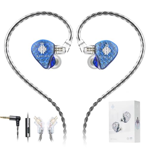 Écouteurs de jeu Hidizs MS1 Galaxy IEM filaires avec micro et câble détachable
