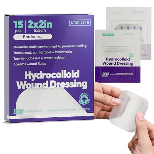 Bandages pour douleurs au lit et escarres avec pansements hydrocolloïdes LivaClean