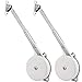 Douper Soft Close Lid Support Hinges 70N-120N Automatic Slow Lowering Safety Lid Stays Lid Bumpers Toy Box Hinges Pack of 2
