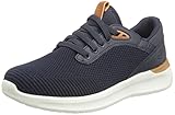 Goga Mat Arch Skechers LATTIMORE LASITER, Zapatillas para Hombre, Navy Mesh / Synthetic, 43 EU