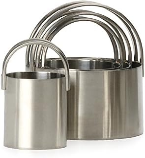 RSVP International Endurance (BC-4) Round Biscuit Cutters - Stainless Steel, Set of 4
