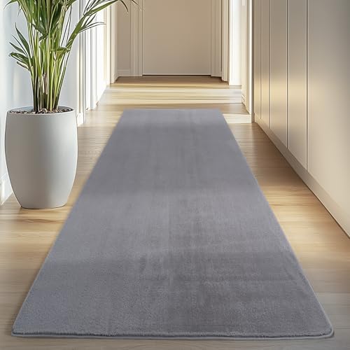 Carpettex Teppich Kurzflor Teppich Waschbar, rund, rutschfest & weich, modernes einfarbiges Design für Wohnzimmer, Schlafzimmer, Küche & Kinderzimmer.