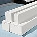 DEEPSHARK Mattress Gap Filler, Bed Gap Filler for Twin, Bed Gap Filler Mattress Extension Filler for Headboard Seams, Bed Space Cracks White(39