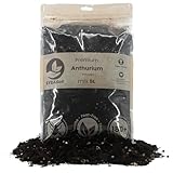 Sybotanica - Anthurien-Erde 5 L – Premium Coco Blumenerde für Anthurien, Bromelia & mehr, Torffrei & 180 Tage Bio-Dünger – Für Zimmerpflanzen-Liebhaber