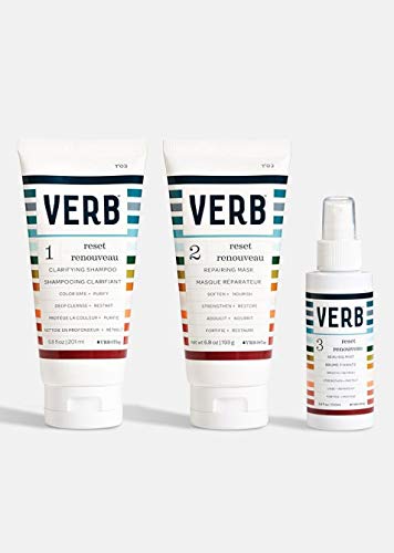 OKSLO Verb Reset Hair Set - Clarifying Shampoo, Repairing Mask, Sealing Mist (432-854-953)