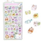 シール 可愛い 立体シール 3d立体ごほうびステッカー 女の子 キラキラ ステッカー 手帳用 diy用 水筒用 携帯電話飾り用 手芸用品 贈り物 (子猫)