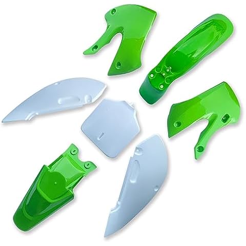 Thickened Hyssk ABS Plastics Kit Motorcycle fender fairing Body Work for Kawasaki KLX110 DRZ110 KX65 Chinese 110cc 125cc 140cc Dirt Pit Bike Cover