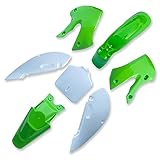 Hyssk, Thicker ABS Plastics Kit for Kawasaki KLX110 KLX 110 Dirt Pit Bike