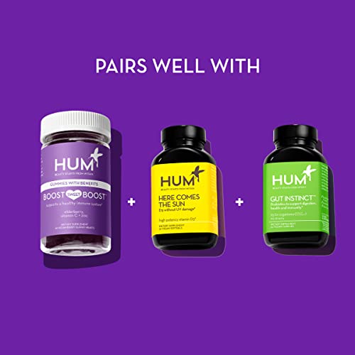 Hum Boost Sweet Boost Gummies - Immunity Multivitamin With Vitamin C, Zinc & Elderberry For General Wellness (60 Vegan Gummies) #TOP6