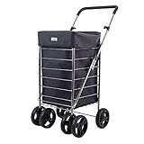 Alexander Graham Designed For Better Living Chariot de magasinage sur Roues | Modèle Alexander...