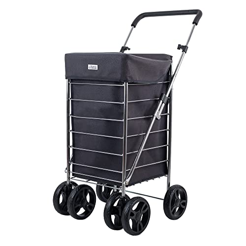 Best 4 Wheel Shopping Trolley UK Top Choices for 2024 Shopy