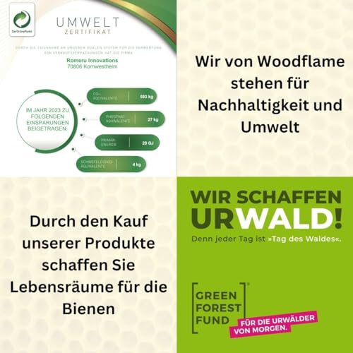Bienenwachs Woodflame Deco Pastillen für natürliche Anwendungen