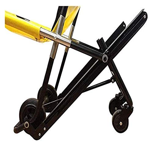 HNHN Portable Stair Chair Stretcher, Foldable Stair Stretcher Lift Stair Chair with Quick Release Buckles for Elderly 1120