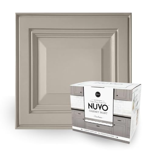 Comparison: Best Greige For Kitchen Cabinets 2 Nuvo Hearthstone Cabinet Makeover Kit - Easy DIY 7-Piece Set, Versatile Greige, Long-Lasting Finish