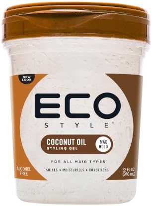 Eco Style Gel Coconut Oil, 32 Ounce