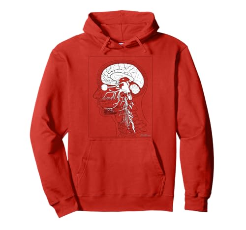 Head & Neck Anatomy Pullover Hoodie