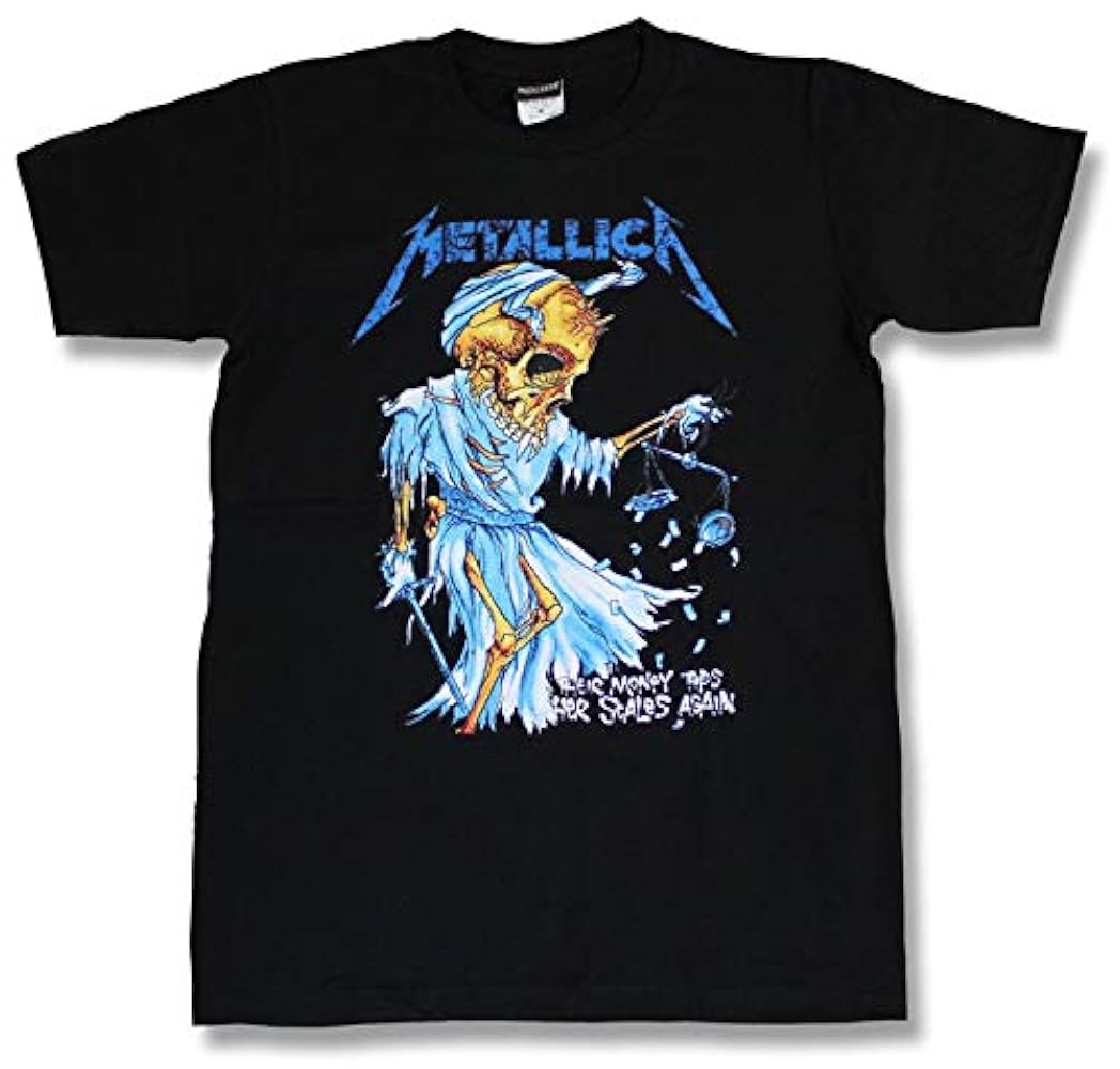 メタリカ Tシャツ① M ダークグレー アメリカ製 llica GOOD ROCK SPEED [グッドロックスピード] 別注 METALLICA ロック