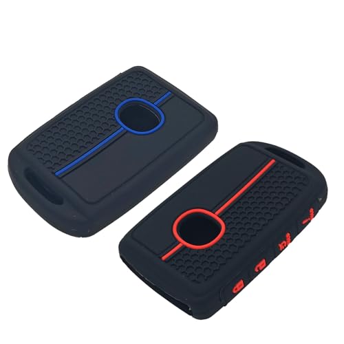 Coque de clé silicone Mazda Cx-5 Cx-30 anti-choc, étui de protection souple pour clé 4 boutons
