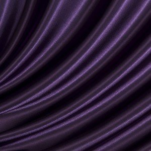 Satin hollandais 43 momme aubergine B2#33 tissu soie lourd au mètre 137cm