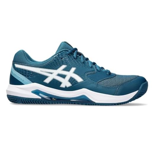 TÊNIS ASICS GEL DEDICATE 8 CLAY (SAIBRO) MASCULINO AZUL E BRANCO (br_footwear_size_system, adult, numeric, numeric_43)