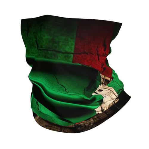 Gargantilla Italiana con Mapa de Bandera Negra Vintage para Mujeres y Hombres, Mascarilla Facial para Motocicleta, Ciclismo, Esquí y Fiesta miniatura 1