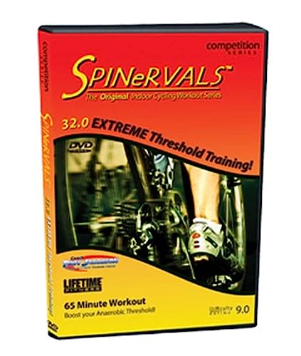 Spinervals DVD d'entraînement au seuil extrême 32.0 vidéo cyclisme home trainer haute intensité
