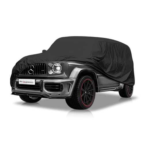 Image of Full Indoor Car Cover Custom Made for Mercedes W463 w464 G Class Wagon G550 G63 G500 G350 AMG dustproof Ultra Soft Elastic Fabric 1986-2024 G Truck Garage Showroom Storage use (Indoor)