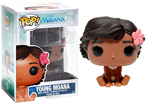 Funko – Vaiana/Moana Disney Figurine – Seated Young Moana Pop 10 cm – 0889698114912