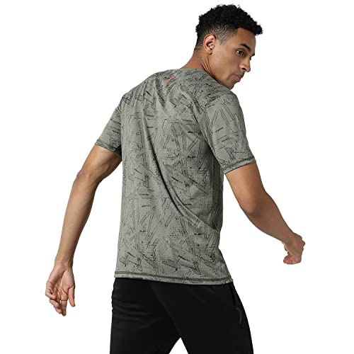 Image of Campus Sutra Men Polyester Regular Fit T-Shirt