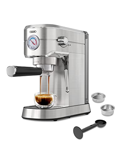 Cafe Amoroso 100 Cup Stainless Steel Coffee Maker Urn - Premium Commercial Double Wall Design - Perfect For Catering, Churches, Banquets, Restaurants, Parties & More - 1 Year Warranty #TOP26