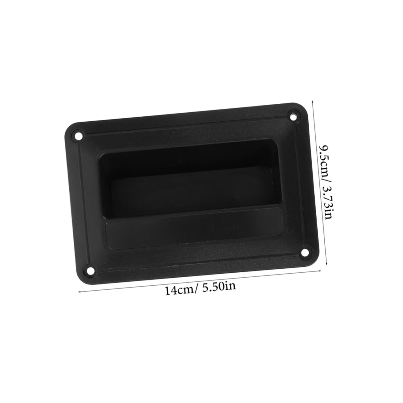 ARTIBETTER 2pcs Durable Plastic Side Handle for Audio Cabinets Speaker Replacement Handles for Safe Transport of Heavy Equipment Versatile Use for Cabinets and