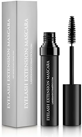 Eyelash Extension Mascara - Safe For All Eyelash Extensions - Waterpfood - Great For Weddings, Photography, Media, Makeup Artists